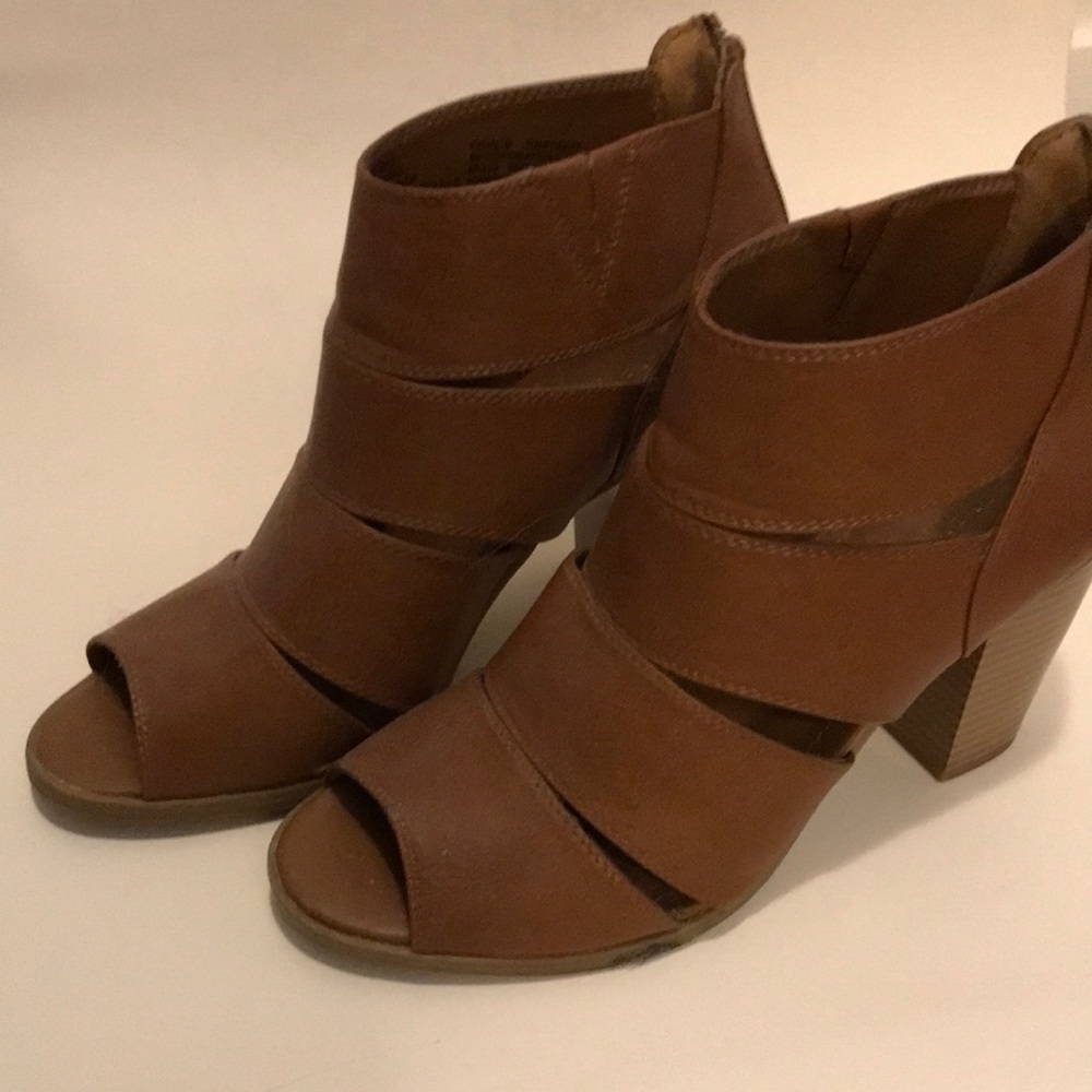 3” open toed heels